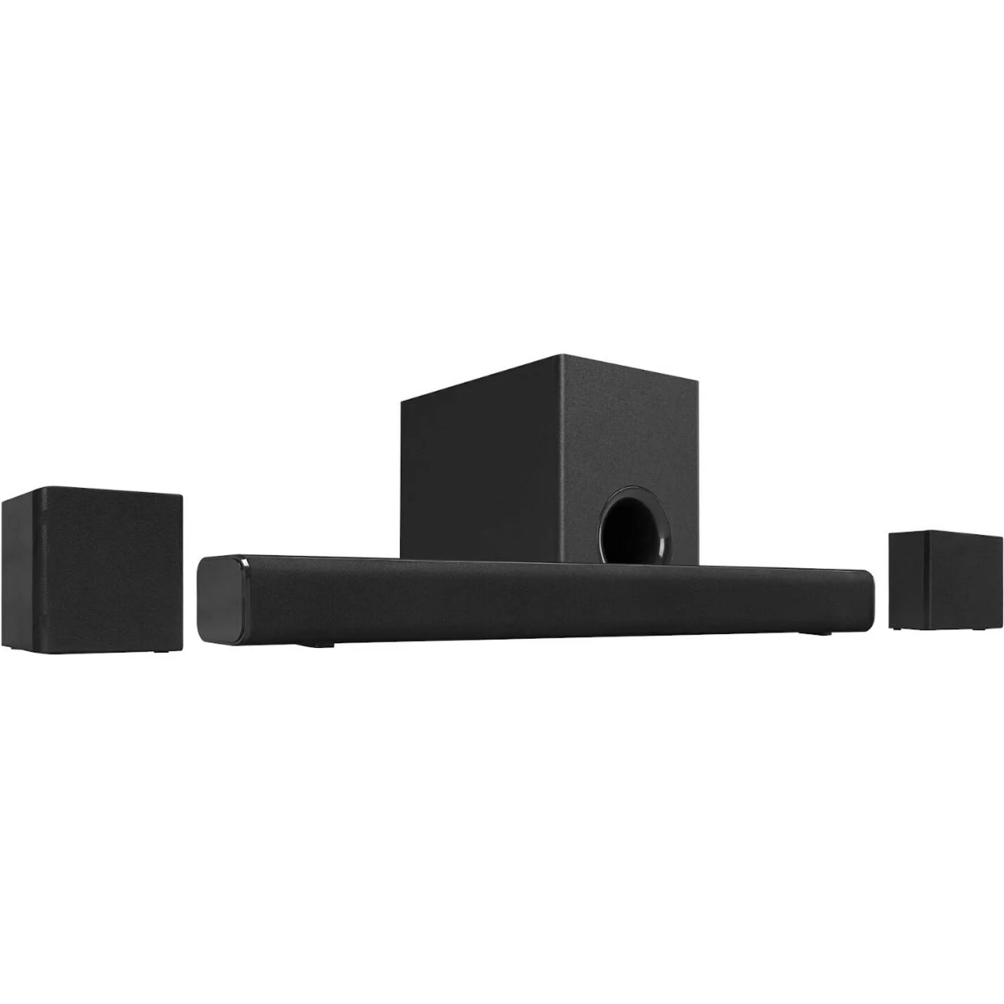 Experience Immersive Sound with the V5.0 Bluetooth 4.1 Channel Home Theater System - 24" Soundbar with Subwoofer & Remote Control in Sleek Black