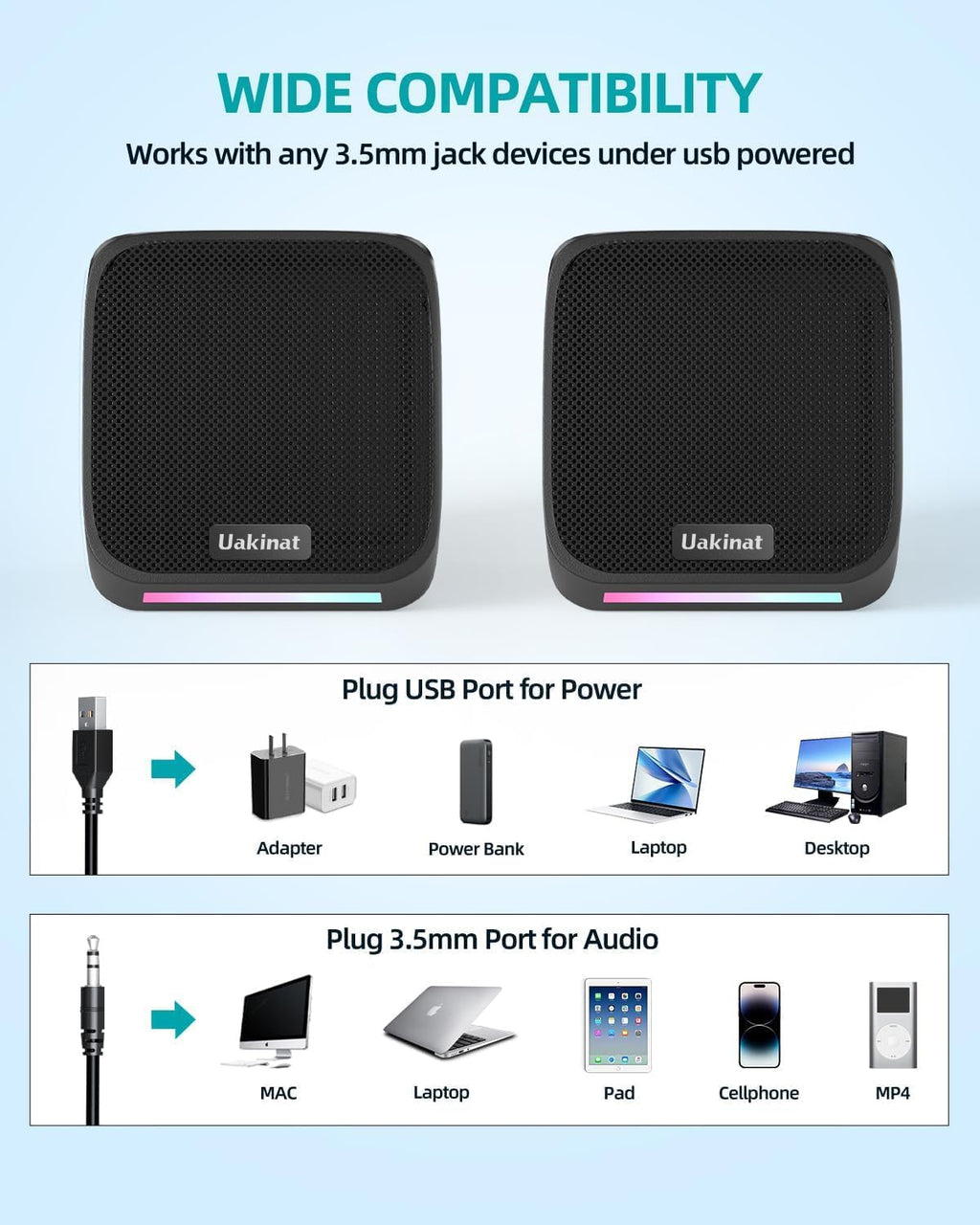 High-Quality Surround Sound Computer Speakers for an Immersive Audio Experience