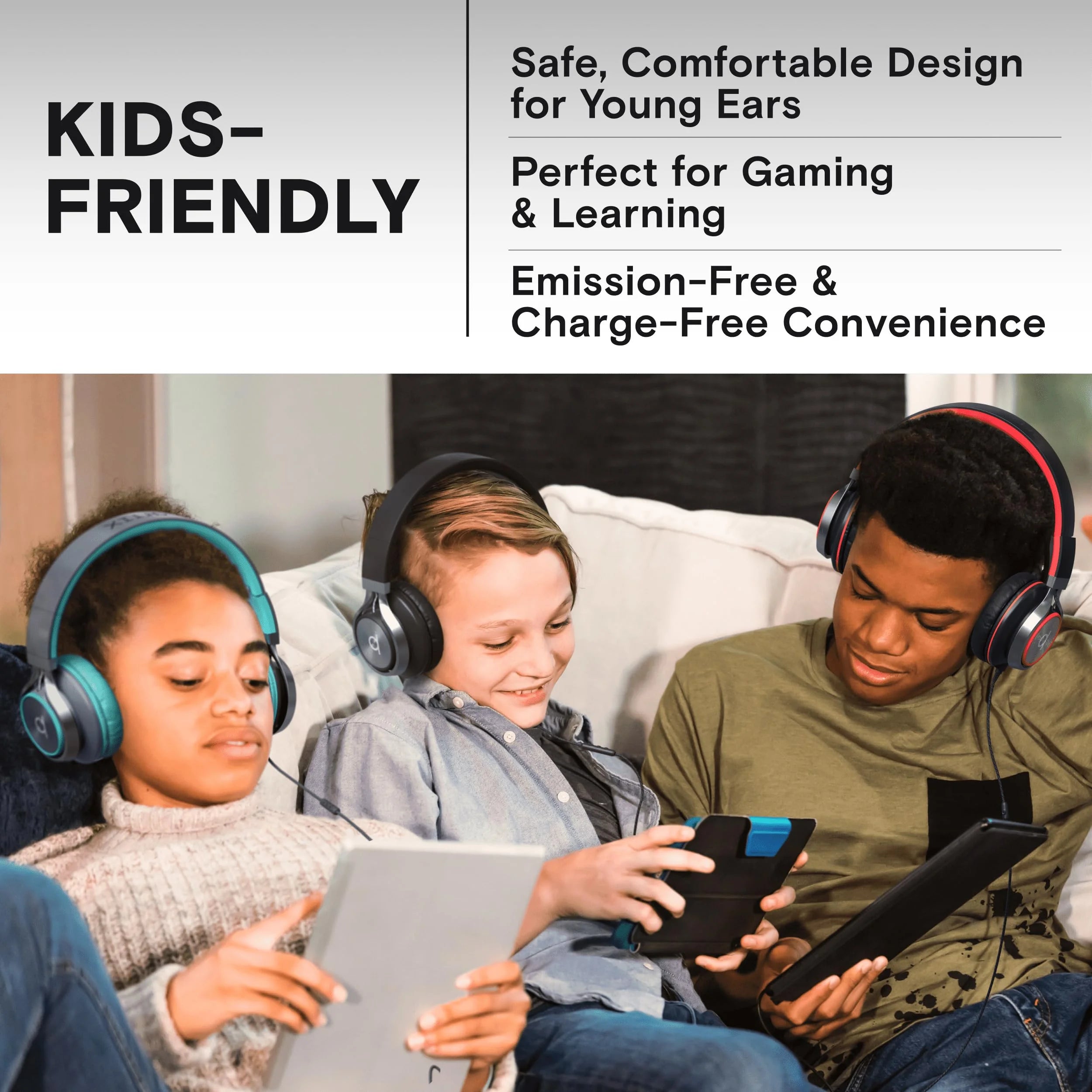 Experience Ultimate Comfort and Sound with the CL750 On-Ear Wired Headphones - Perfect for Sports and Everyday Use in Black