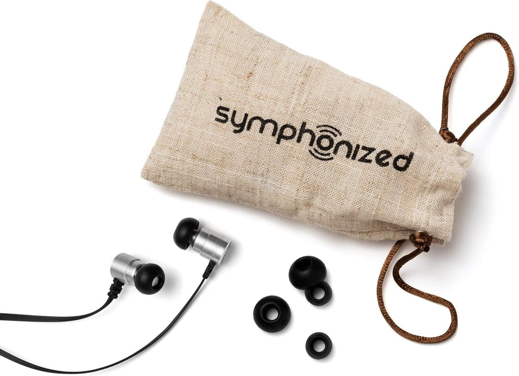 Experience Powerful Sound with MTL Dual Driver Heavy Bass In-Ear Earbuds - Premium Noise-Isolating Headphones with Mic in Sleek Silver