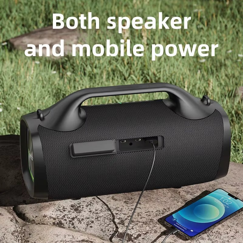 Experience Unmatched Sound with the S79 Portable Bluetooth Speaker - 24-Hour Playtime, Waterproof Design, Perfect for Parties and Camping
