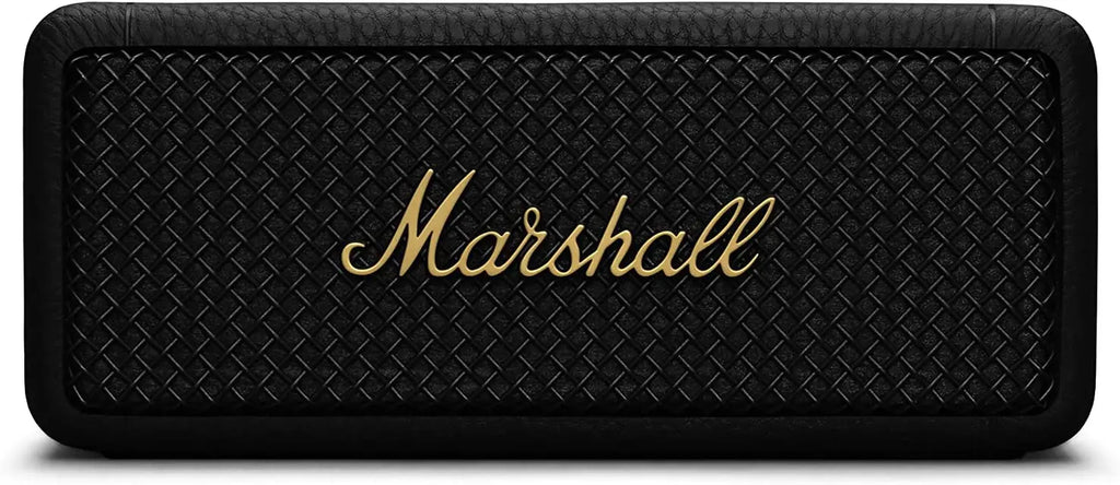 Experience Unmatched Sound with the Certified Refurbished Marshall Emberton II BT Portable Speaker in Black & Brass