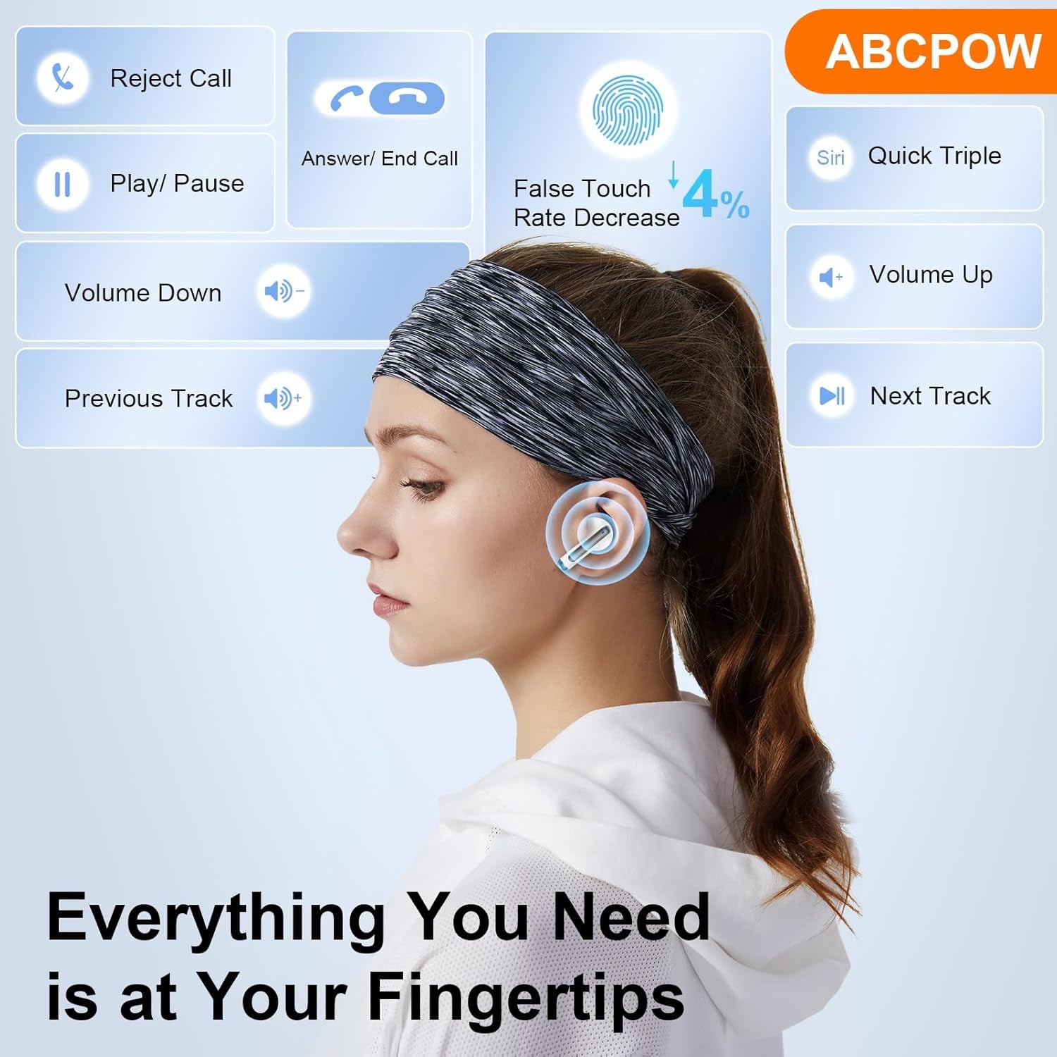 Premium Wireless Earbuds with Bluetooth 5.3 - Perfect for iPhone 16 Series and Beyond!